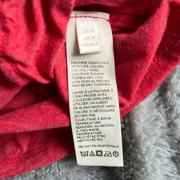 We The FREE Red Ruched Long Sleeve Top - Picture 4 of 5